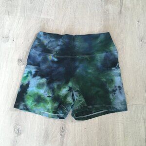 Hemp yoga shorts with pockets